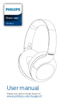 Philips Over-ear TAPH802 User Manual предпросмотр