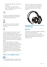 Предварительный просмотр 10 страницы Philips Over-ear TAPH802 User Manual