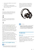 Preview for 10 page of Philips Over-ear TAPH805 User Manual
