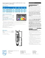 Preview for 2 page of Philips P-5497-F Specifications