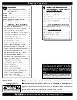 Preview for 4 page of Philips PA9019C Instructions For Use Manual