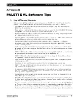 Предварительный просмотр 79 страницы Philips Palette VL16 Installation And Setup Manual