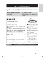 Preview for 6 page of Philips PB9001 User Manual