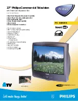 Предварительный просмотр 1 страницы Philips PC0127C Brochure