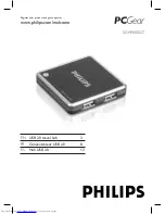 Philips PCGear SDH1600/27 User Manual preview