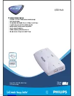 Предварительный просмотр 1 страницы Philips PCUH411R Specifications