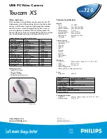 Preview for 2 page of Philips PCVC720K99 Specifications