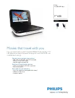 Preview for 1 page of Philips PD700 Specifications