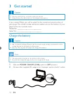 Предварительный просмотр 11 страницы Philips PD7000B User Manual