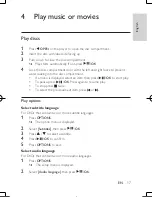 Предварительный просмотр 16 страницы Philips PD7006 User Manual