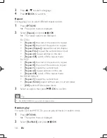 Предварительный просмотр 17 страницы Philips PD7006 User Manual