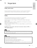 Предварительный просмотр 4 страницы Philips PD7006B User Manual