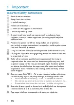 Preview for 4 page of Philips PD7007 User Manual