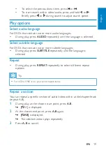 Preview for 19 page of Philips PD7007 User Manual