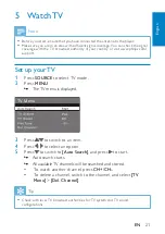 Preview for 21 page of Philips PD7007 User Manual