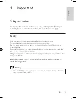 Предварительный просмотр 4 страницы Philips PD7010 User Manual