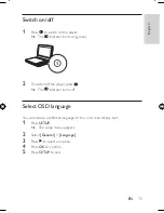 Предварительный просмотр 14 страницы Philips PD7010 User Manual