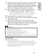 Preview for 7 page of Philips PD7012 User Manual