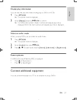 Предварительный просмотр 20 страницы Philips PD7012P User Manual