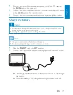 Preview for 17 page of Philips PD7013 User Manual