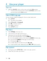 Preview for 18 page of Philips PD7013 User Manual