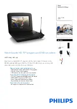 Philips PD7015/12 Quick Manual предпросмотр