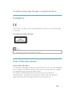 Предварительный просмотр 7 страницы Philips PD7015 User Manual