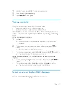 Preview for 19 page of Philips PD7015 User Manual