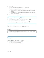 Preview for 34 page of Philips PD7015 User Manual