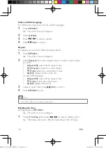 Предварительный просмотр 19 страницы Philips PD7016/07 User Manual