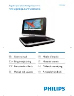 Preview for 1 page of Philips PD7020 User Manual