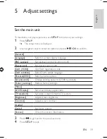 Предварительный просмотр 18 страницы Philips PD7022 User Manual