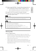 Предварительный просмотр 7 страницы Philips PD7030 User Manual