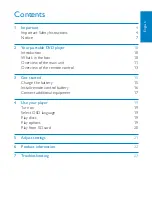 Preview for 2 page of Philips PD7060 User Manual