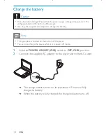 Preview for 14 page of Philips PD709 User Manual