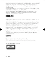 Preview for 10 page of Philips PD9000 User Manual