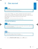 Preview for 17 page of Philips PD9000 User Manual