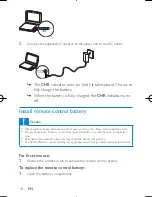 Preview for 18 page of Philips PD9000 User Manual