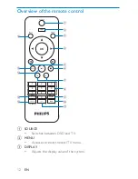 Предварительный просмотр 11 страницы Philips PD9008 User Manual