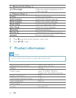 Предварительный просмотр 21 страницы Philips PD9008 User Manual