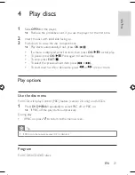 Preview for 20 page of Philips PD9015 User Manual