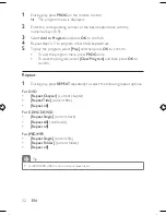 Preview for 21 page of Philips PD9015 User Manual