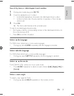 Preview for 22 page of Philips PD9015 User Manual