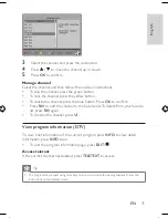 Preview for 30 page of Philips PD9015 User Manual