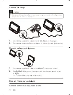 Предварительный просмотр 14 страницы Philips PD9016/07 User Manual