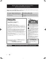 Preview for 3 page of Philips PD9016P User Manual