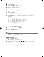 Preview for 17 page of Philips PD9016P User Manual