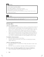 Предварительный просмотр 8 страницы Philips PD9018 User Manual
