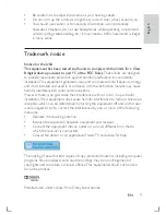 Preview for 9 page of Philips PD9018 User Manual