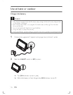 Предварительный просмотр 16 страницы Philips PD9018 User Manual